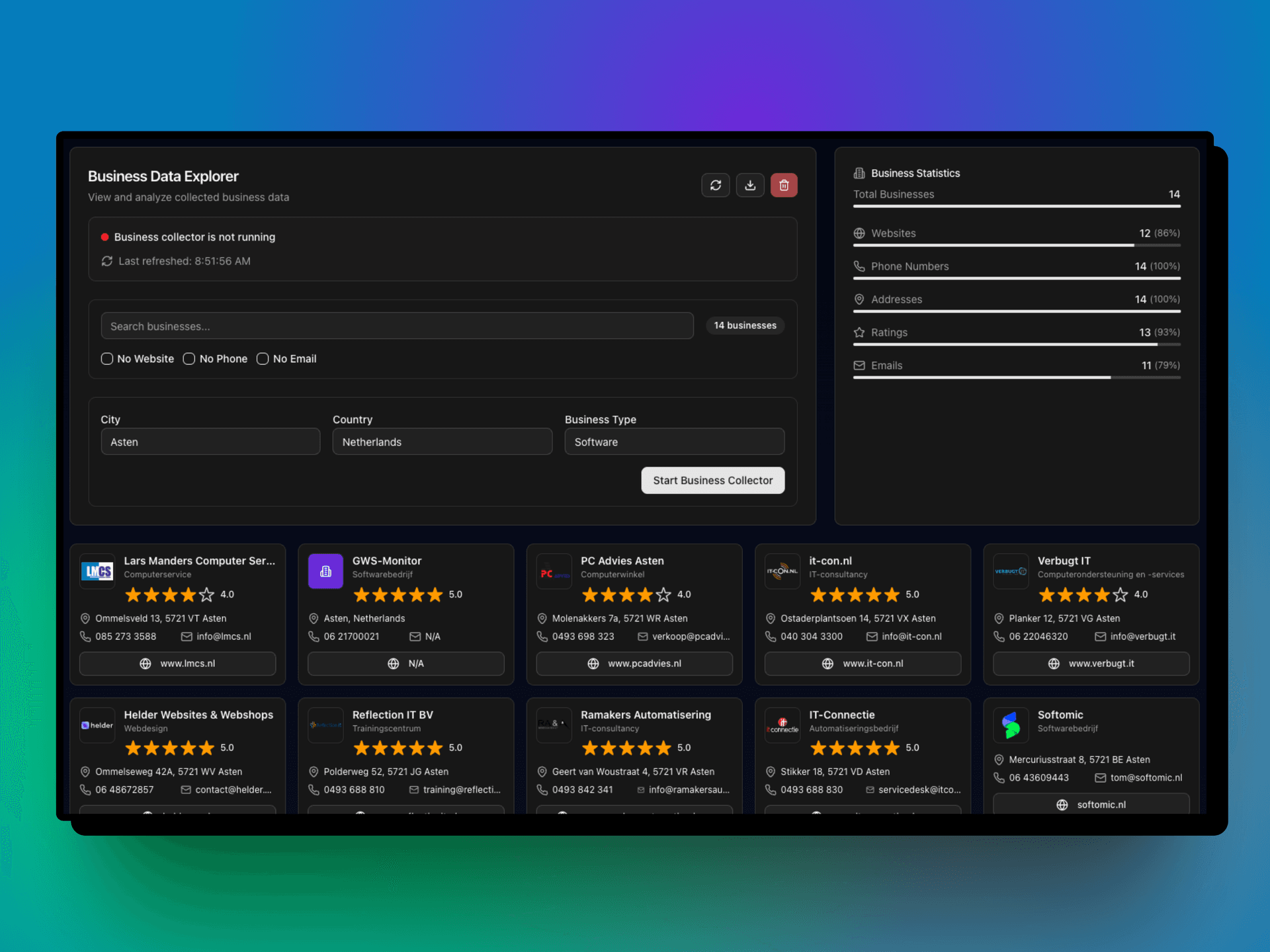 Business Data Explorer