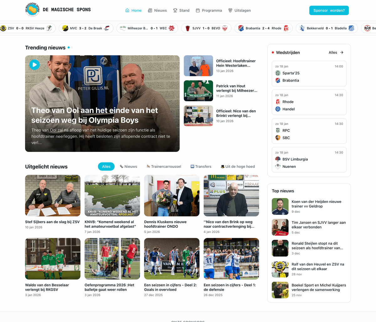 De Magische Spons - Web App